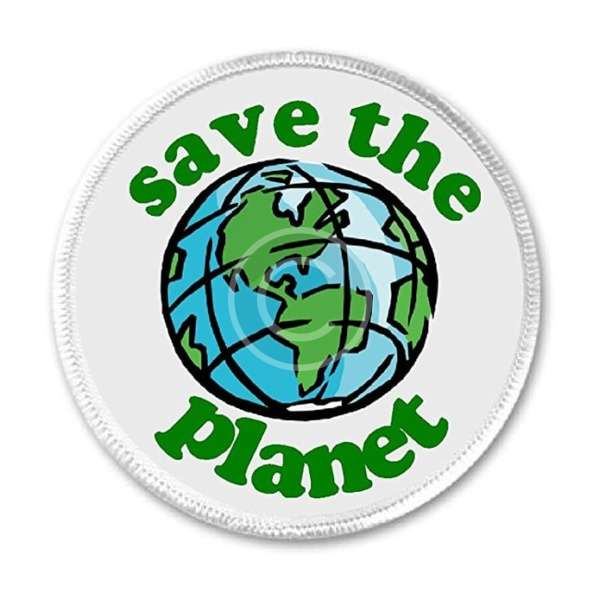 Save the Planet Sew-On Patch